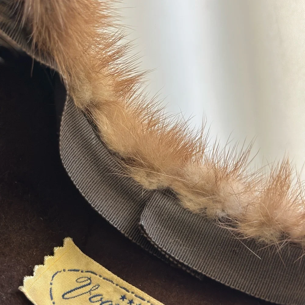 Vintage fur head band medium size - Picture 5 of 16